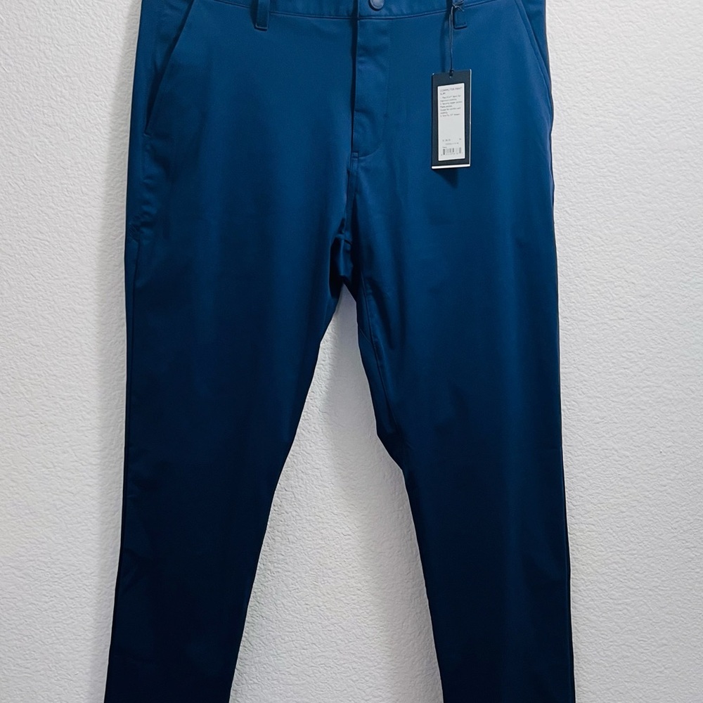Rhone Commuter Pants Slim Men's Sz 34 Blue